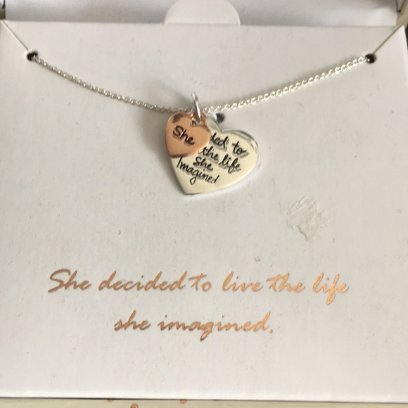 Unwritten Sterling Silver Necklace- gift box V453 - Picture 3 of 4